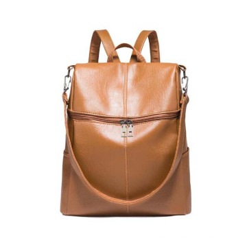 Fashion Backpack For Woman Top Quality Leather Pu Leather Backpack Women